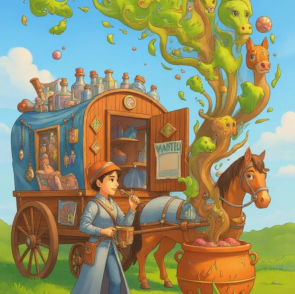 ALCHEMISTS CART COLOURED