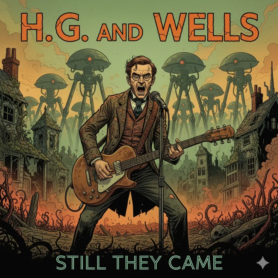 H G AND WELLS T SHIRT IMAGE